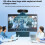 12MP 4K Webcam with Microphone Video Camera USB Computer Camera for Video Calls Streaming Plug and  USB for PC 2