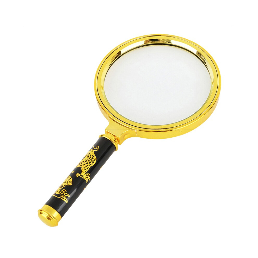Handheld Reading Magnifier With Detachable Handle - Ideal For Seniors, Hobbies, And Inspection 60 Mm 7314281230432