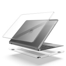 Transparente Schutzhülle kompatibel mit MacBook Air 15 A2941 A3114 (M3 Chip) A3241
