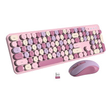 2.4G Wireless Tastatur- und Maus-Kombination – Leise, Ergonomisch, Batteriebetrieben