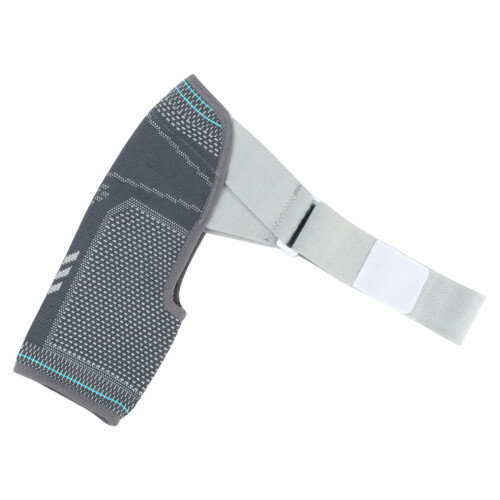 Athletic Shoulder Support Brace Adjustable Shoulder-Grey S/M