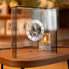 Moderne Tischuhr Minimalistische Elegante Ästhetik Schreibtischuhr Stilvolle Uhren Wohnzimmerschreibtisch Dekorative Uhren Ornamente