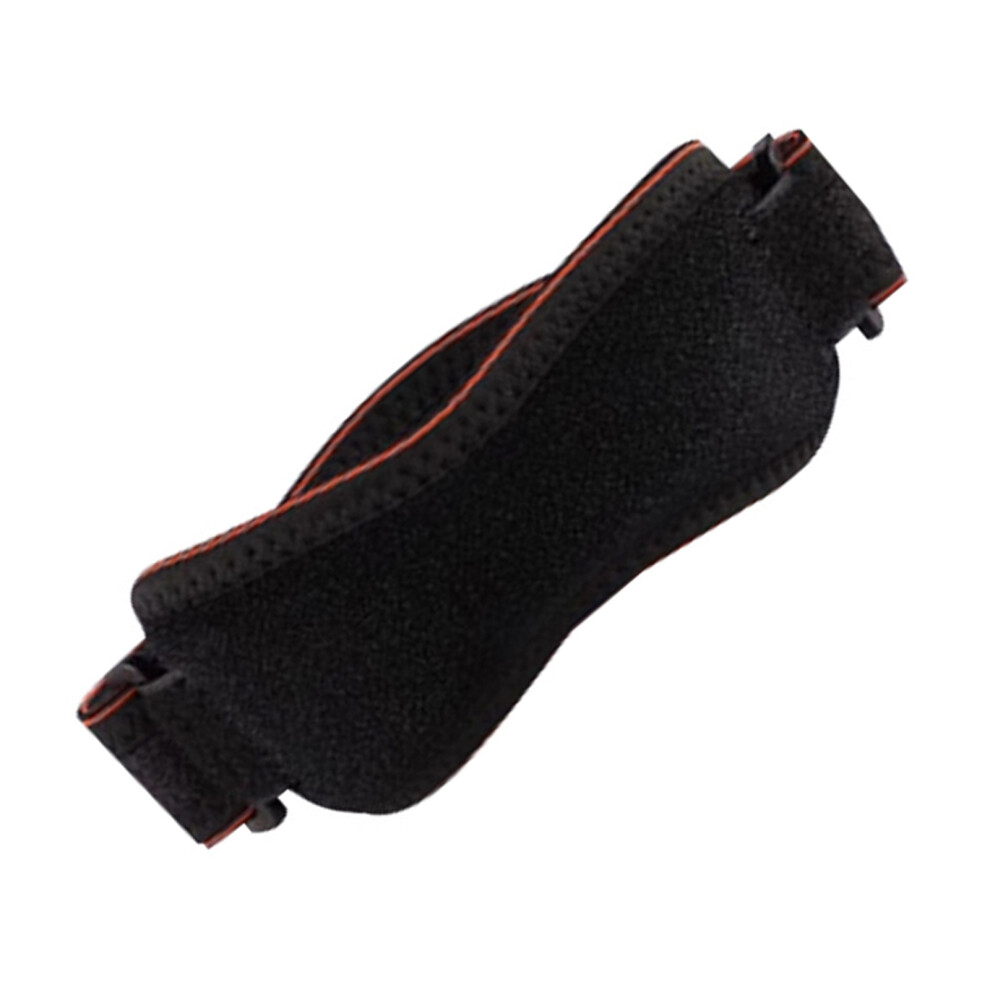 Patella Knee Brace Silicone Cushioned Patella-Blackorange 7751001593635