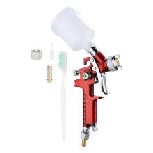 HVLP-spuitpistolen 0,8 mm mondstuk Luchtverfpistolen voor-Rood