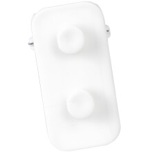 Horse Jump Holder Stand Standard Accessory Antislip-White