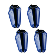 4 Stück Mesh-Abdeckung für Fliegenstiefel, Pferdebeine,-Blau