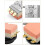 1set Adjustable Electric Radiator, Thermostat Controller ,  3-Pin Design Temperature Control Probe 5