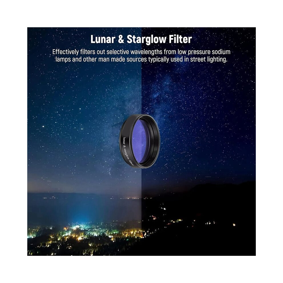 1.25 Inch Telescope Moon Filter Cpl Filter 5 Color Eyepiece Filters Set For Lunar Planetary Observation Skywatching 6034153179874