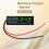 7-55V Universal Battery Charge Indicator Panel LED Indicator Acid/Lithium Battery Voltage Charge Indicator Green 6