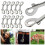 10pcs Scuba Diving Double End Bolt Snap Hook Clips Zinc Alloy Quick Draw Link Carabiner B-Shape Spring Hook 5