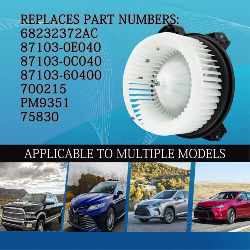 Motore Ventilatore Climatizzatore 700215 per  4Runner 2010-2020 e per  RX350 2010-2012 1