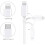 2 Pack 2m USB Charging Cable for iPhone 14, 14 Pro, 14 Plus, 13, 13 Pro, 12, 11, White 5