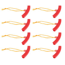 8Pcs Colorful Tyre Wheel Changing Savers Car Motorcycle Wheel Guard Rim Protectors Tire Rim Cover Red