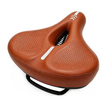 Selles de vélo confortables antidérapantes, coussin de-Brun