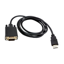 1080P HDTV to VGA Cable Adapter HDTV Male to VGA Male-1.8M