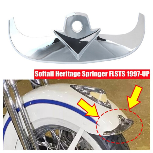 Motorcycle Front  Tip Trim for  Softail Heritage Springer FLSTS 1997- 1
