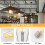 6 Pack E27 Vintage LED Edison Bulbs ST64 Warm White Decorative Retro Light Bulbs 3