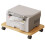 Under Desk Printer Stand with Caster Wheels Movable Printer Copier Shelf and CPU Holder for Heavy Duty Storage White 4