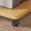 Under Desk Printer Stand with Caster Wheels Movable Printer Copier Shelf and CPU Holder for Heavy Duty Storage White 5