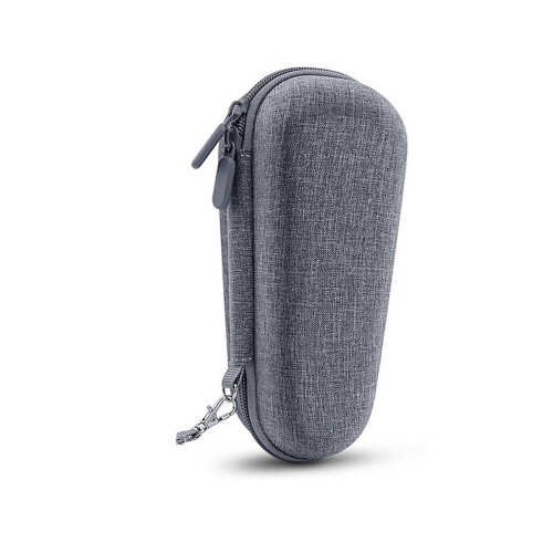 Shaver Carry Case With Reinforced Stitching And Soft-Gray