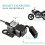 Motocycle Dual USB Charger Adapter Rearview Mirror Waterproof Power Supply Socket 5