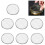 7 Pack Charcoal Incense Burner Replacement Screens Small Plated Iron Mesh Grille Hanging Incense Burner Accessory 7