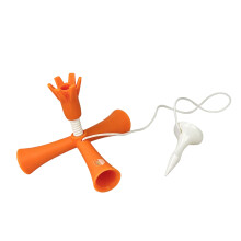 Infrangible Golf Tees Durability Plastic Simple Golf-Orange