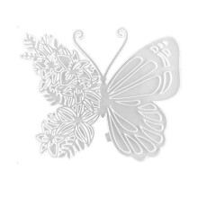 Butterfly and Flower Resin Mold Epoxy Silicone Mold DIY Wall Living Room Pendant (Butterfly)