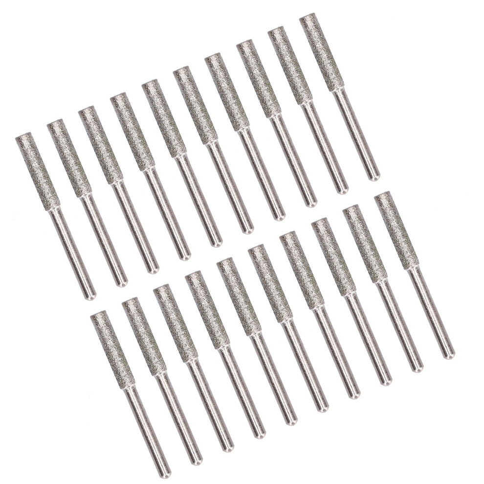 20pc Chainsaw File Set 4.8mm Burr