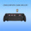 Console Grip for   2 with 5 Game Slots Hard Shell Ergonomic Handheld Grip Case with Thumb Grips 2