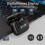 Auricolari wireless Bluetooth 5.4 ANC e ENC, impermeabili IPX7, stereo con 35 ore di autonomia e microfono integrato. 2