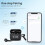 Auricolari wireless Bluetooth 5.4 ANC e ENC, impermeabili IPX7, stereo con 35 ore di autonomia e microfono integrato. 4