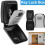 Key Lock Box Wall Mount  Security Key with Secret Code Combination,No Key Needed,Outdoor Home Key Organizer 2