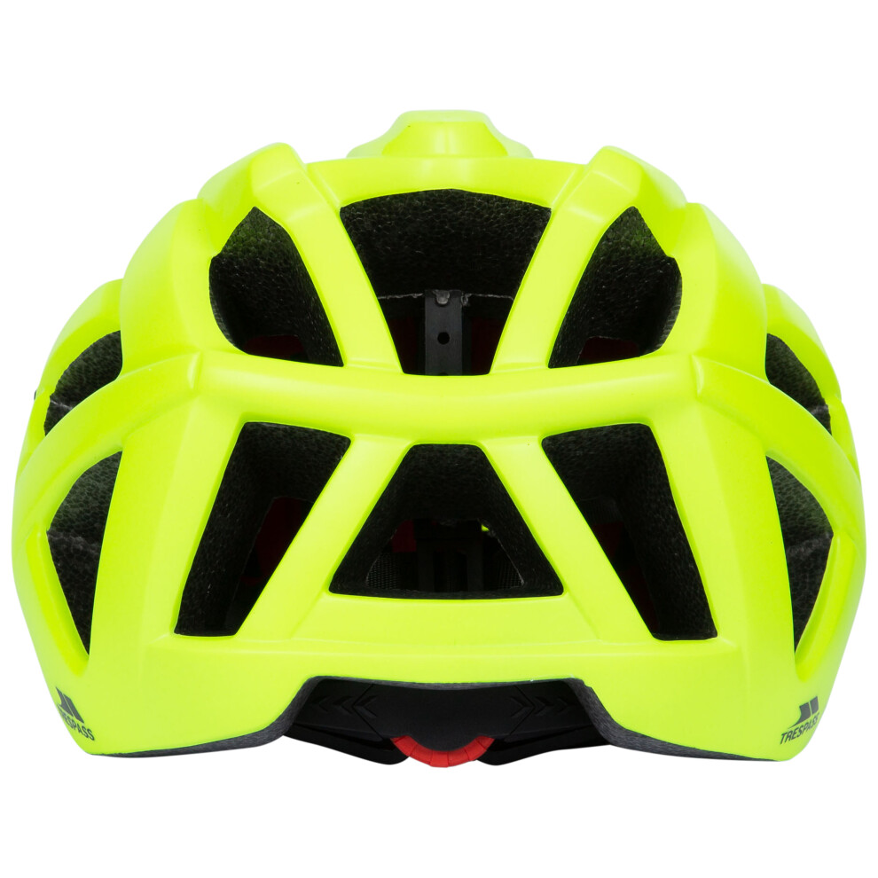 Trespass (L, Hi Visibility X) Adult Bike Helmet Cycling Visible Zprokit Yellow