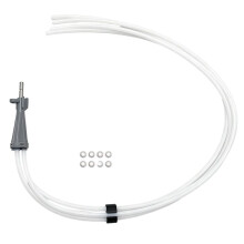 4 in 1 Out Tube Set with Screws for FLASHFORGE AD5X 3D Printer Filament Hub Connector 4-Color Module Feeding PTFE Tube
