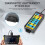 OBD2 Breakout Box with LED Light Indicator, Automotive Electrical Diagnostic Test Tool, Portable Testing Tool, Detector 5