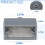 2 Pcs Ice Maker Filter Piece for GE Profile Opal 2.0 Nugget Ice Maker and for Opal 1.0 Ice Maker, Ice Maker Machine 7