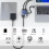 USB 3.2 4-in-1 Docking Station 10Gbps High-Speed Splitter Tablet PC Type-C Docking Station 2
