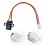 3pcs Replacement of Filament Detection Sensor for Snapmaker-U1: Detector Break PCB Adapter Board with Cable 7