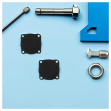 10pcs Air Pump Pressure for  Pads Rubber Gasket Kit SRepair Diaphragm for Cylinder Base Valve Plate Maintenance