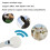 Pet Microchip Reader Scanner, Portable Animal Chip ID Reader, Support Reading FDX-B/EMID/ISO 11784/85 20000 Data Record 2