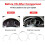 ABS Dashboard Instrument Panel Decorative Ring Cover Trims Sticker for  911 Cayenne  Carbon Fiber Pattern 3