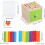 Wooden Color Sorting for Montessori Educational Shape Matching Puzzle Cognitive Development Game Early Learning 2