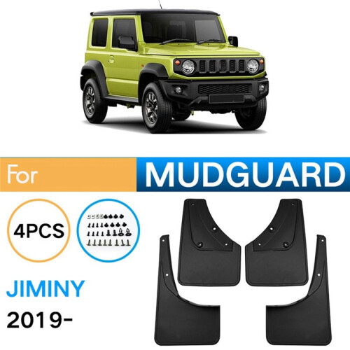 4 Pezzi Parafango Auto Paraspruzzi Paraspruzzi Parafango Parafango per  Jiminy 2019-2023 Accessori Auto 2