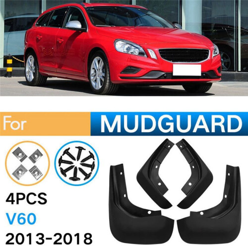 4 Pezzi Parafango Auto Paraspruzzi Paraspruzzi Parafango Parafango per   2013-2018 Accessori Auto 2