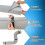 Upgraded Portable AC Hose Insulation Sleeve, 3-Layer Aluminum Foil Wrap for 5"-5.9" Hoses, Boost Cooling Efficiency 3