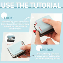 1pc Portable 6-Hole Puncher for Planners - DIY Book Binder for A4/A5/B5 Paper, Ideal for School