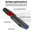 6 in 1 Multifunction OTG TF  Card Reader High Speed USB 2.0 Type C Adapter for Smartphone Tablet Computer 3