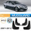 4 Pezzi Parafango Auto Paraspruzzi Paraspruzzi Parafango Parafango per  Fusion Mondeo MK4 2007-2012 Accessori Auto 2