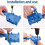 Carpentry Straight Hole Locator Clamp,Multi-Functional Handheld Straight Hole Drilling Positioner for 6/8/10mm Drill Bit 4